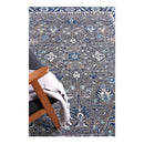 Delicate Navy Blue Oriental Rug