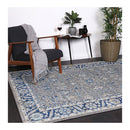 Delicate Navy Blue Oriental Rug