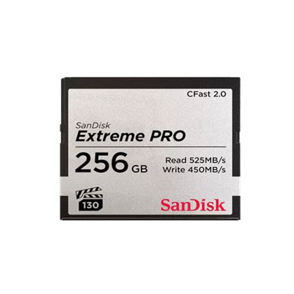 Sandisk Extreme Pro Cfsp 256Gb Vpg130 525Mb S R 450Mb
