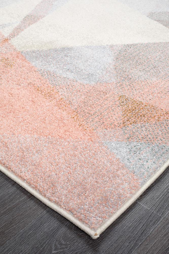 Dimensions Divinity Shatter Blush Modern Rug