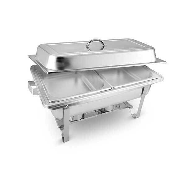 Soga 2X Stainless Steel Chafing Food Warmer Dish Catering Dual Trays