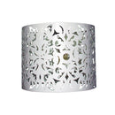 Diy White Laser Cut Metal Light