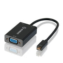 Alogic 15Cm Micro Hdmi To Vga Adapter With Audio Male To Female