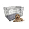 Dog Wire Crate Deluxe Bed Small Pet Puppy Portable Kennel Travel Cage