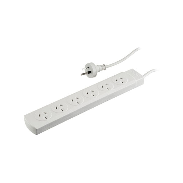 Doss 6 Way Power Board White