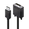 Alogic ACTIVE 1m DisplayPort to DVI-D Cable with 4K Support  - Male to Male