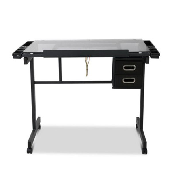 Adjustable Drawing Desk - Black Grey