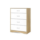 Artiss Chest Of Drawers Tallboy Dresser Table White Wood Cabinet