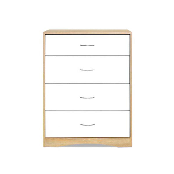 Artiss Chest Of Drawers Tallboy Dresser Table White Wood Cabinet
