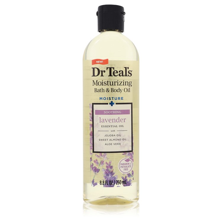 Dr Teal's Bath Oil Sooth & Sleep With Lavender Pure Epsom Salt Body Oil Sooth & Sleep with Lavender By Dr Teal's 260 ml