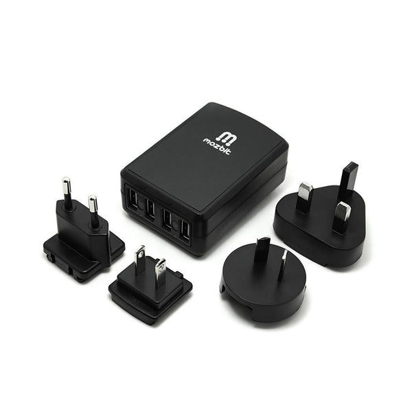 4.5 Amp Rapid Travel Charger with 4 Ports