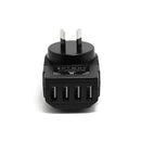 4 Port USB Wall Charger Adapter for iPhone 6S 7 Plus iPad Air Samsung