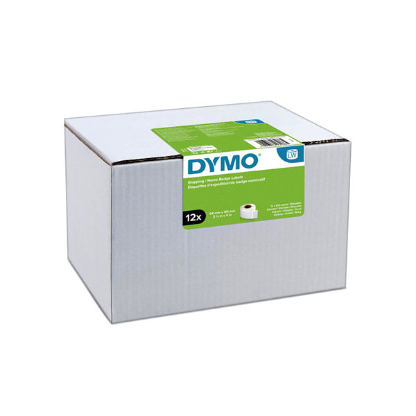 Dymo Labelwriter Shipper Label Bulk 12 Roll