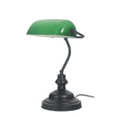 Dark Green Shade Traditional Lamp