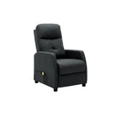Dark Grey Massage Recliner Fabric