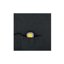 Dark Grey Massage Recliner Fabric