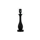 Dark Solid Timber Lamp Base E27
