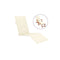 Deck Chair Cushion Cream 75 + 105 X 50 X 3 Cm