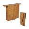 Folding Bar Table 155 X 53 X 105 Cm Solid Teak Wood