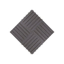 Decking Tiles 20 Pcs Grey Wash 30 X 30 Cm