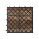 Decking Tiles 20 Pcs Grey Wash 30 X 30 Cm