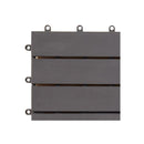 Decking Tiles 20 Pcs Grey Wash 30 X 30 Cm