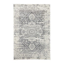 Geometric Fade Ivory And Grey Rug