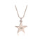 Delicate Engraved Star Necklace