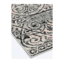 Geometric Pink And Ash Rug