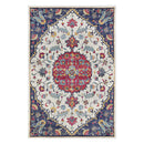 Geometric Multi Colored Rug