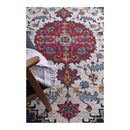 Geometric Multi Colored Rug