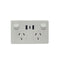 Deluxe Double Power Point 240V 10A With 3A Type C Usb Charger