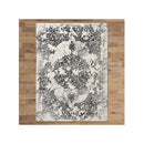 Desire Grey Hallway Runner Stain Resistant Rug