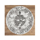 Desire Grey Round Rug