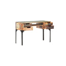 Desk 118 X 48 X 75 Cm Solid Reclaimed Wood