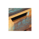 Desk 118 X 48 X 75 Cm Solid Reclaimed Wood