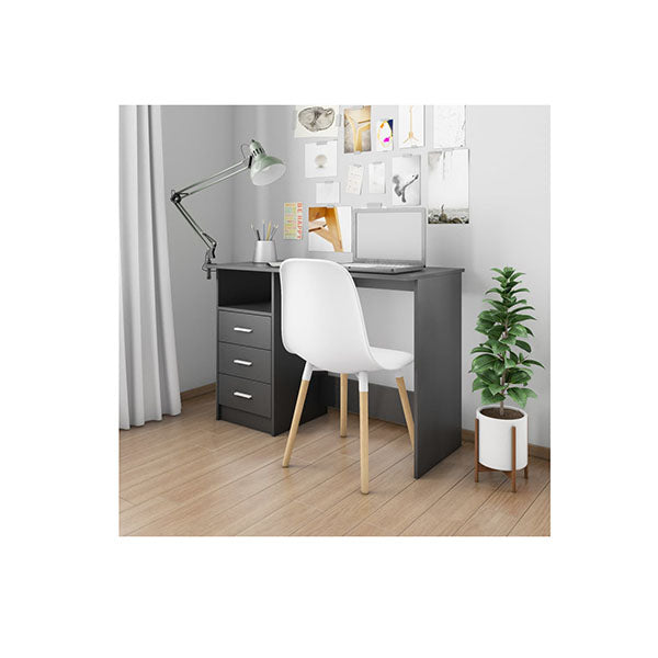 Desk With Drawers Chipboard