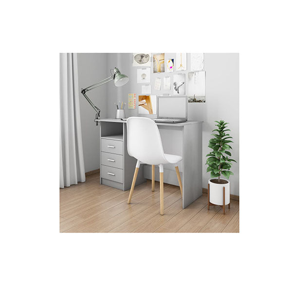 Desk With Drawers Chipboard