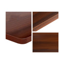 Electric Standing Desk Height Adjustable Sit Stand Desks White Walnut