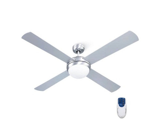 Devanti 52Inch Ceiling Fan With Light And Remote Timer