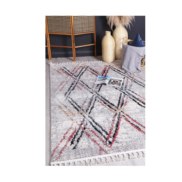 Diamond Shapes Multi Geometric Rug – Simply Wholesale