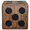 Dice Design Mindi Wood Storage Box 40x40x40cm