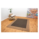 Dill Leaves Black Coffee Rug