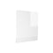 Dishwasher Panel High Gloss White