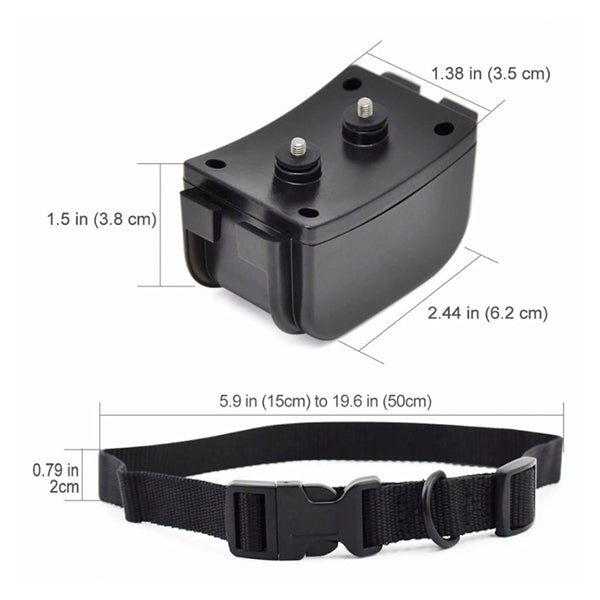Dog Bark Collar Vibration Sound 1 Or 2 Receivers Remote Training