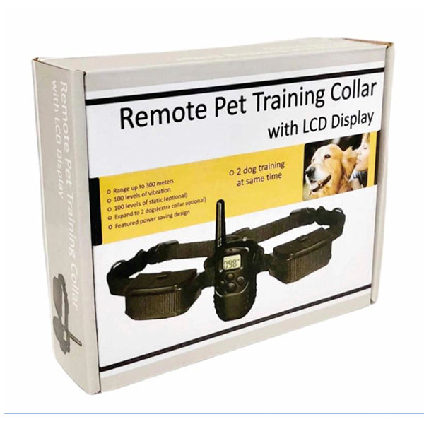 Dog Bark Collar Vibration Sound 1 Or 2 Receivers Remote Training