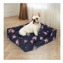 Dog Calming Bed Washable Removable Cover Double Sided Cushion