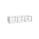 Dog Kennel Silver 3 Steel