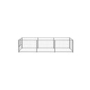 Dog Kennel Silver 3 Steel