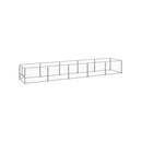 Dog Kennel Silver 5 M Steel
